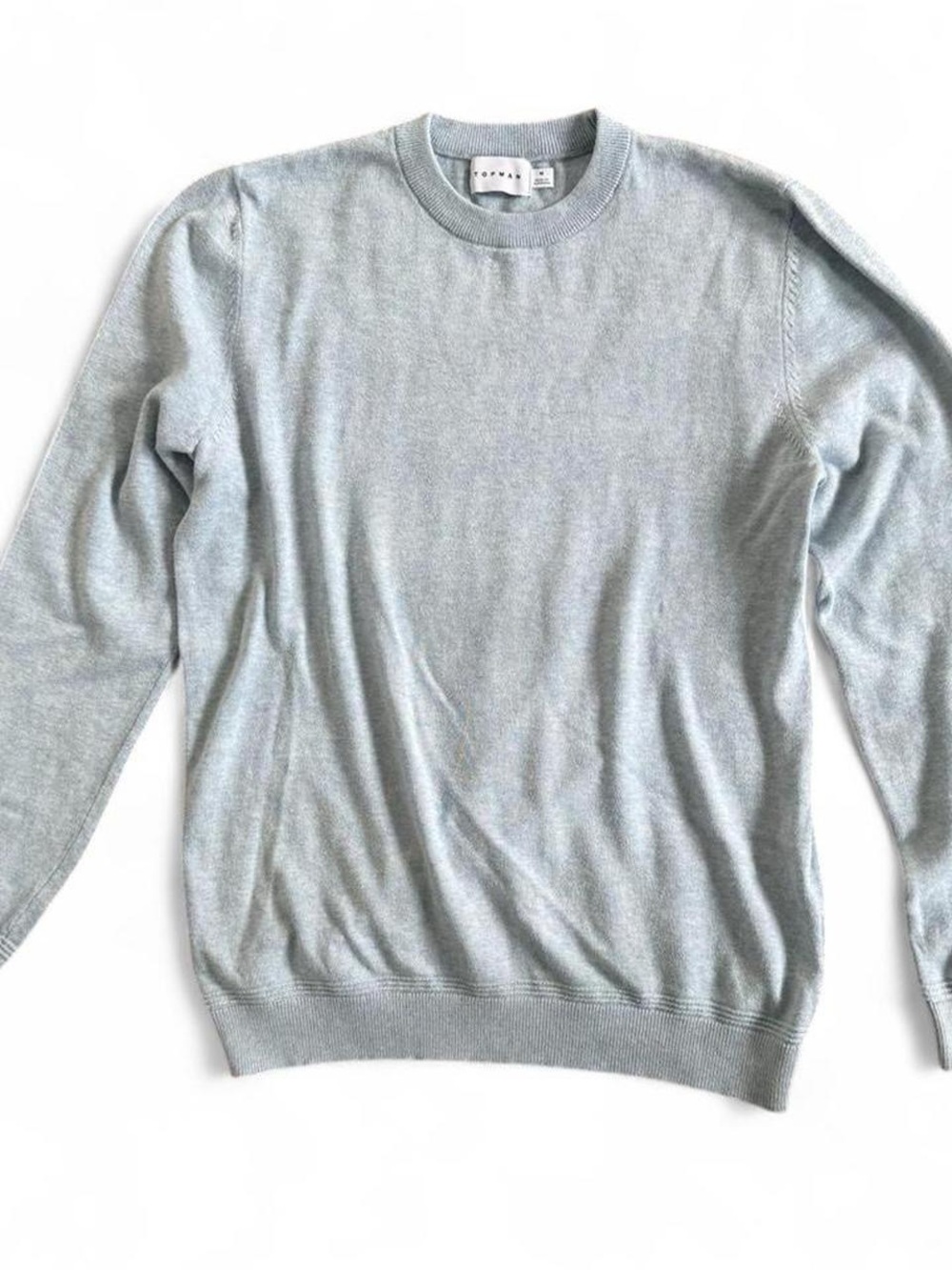 Topman Light Blue Crewneck Sweater
